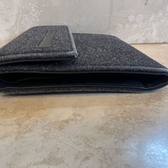 AUTH PRADA WALLET- bifold gray - Picture 4 of 10
